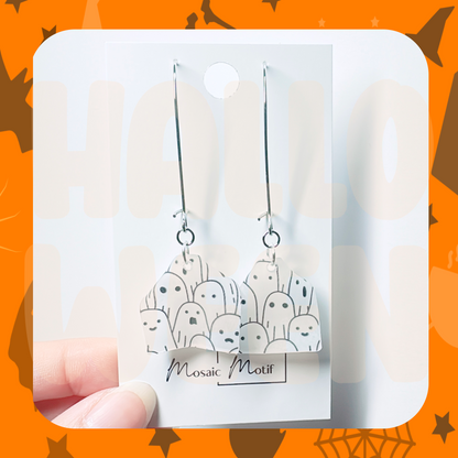 Halloween dangle earrings - Handkerchief (multiple styles)