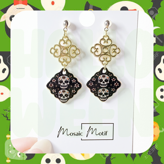 Halloween dangle earrings - Charm (multiple design)