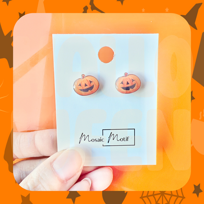 Halloween stud earrings (multiple styles)