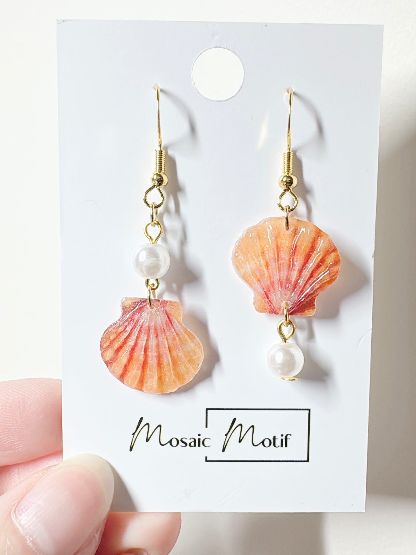 Sunrise Shell earrings (multiple styles)