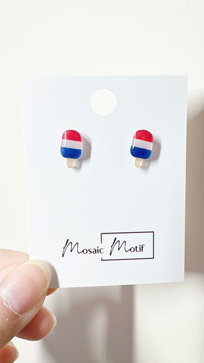 Summer collection stud earrings (multiple styles)