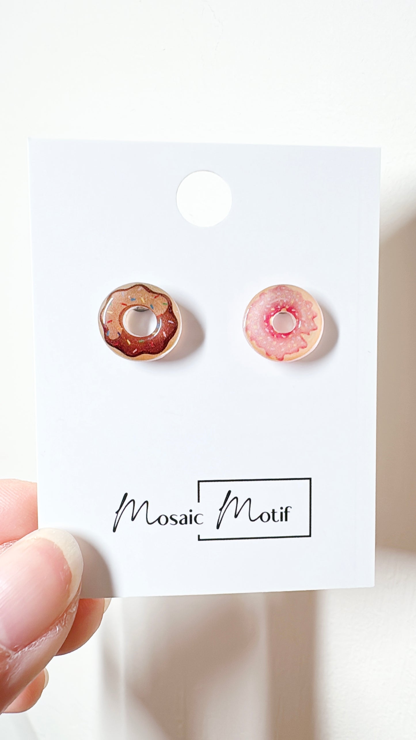 Donut earrings (multiple styles)