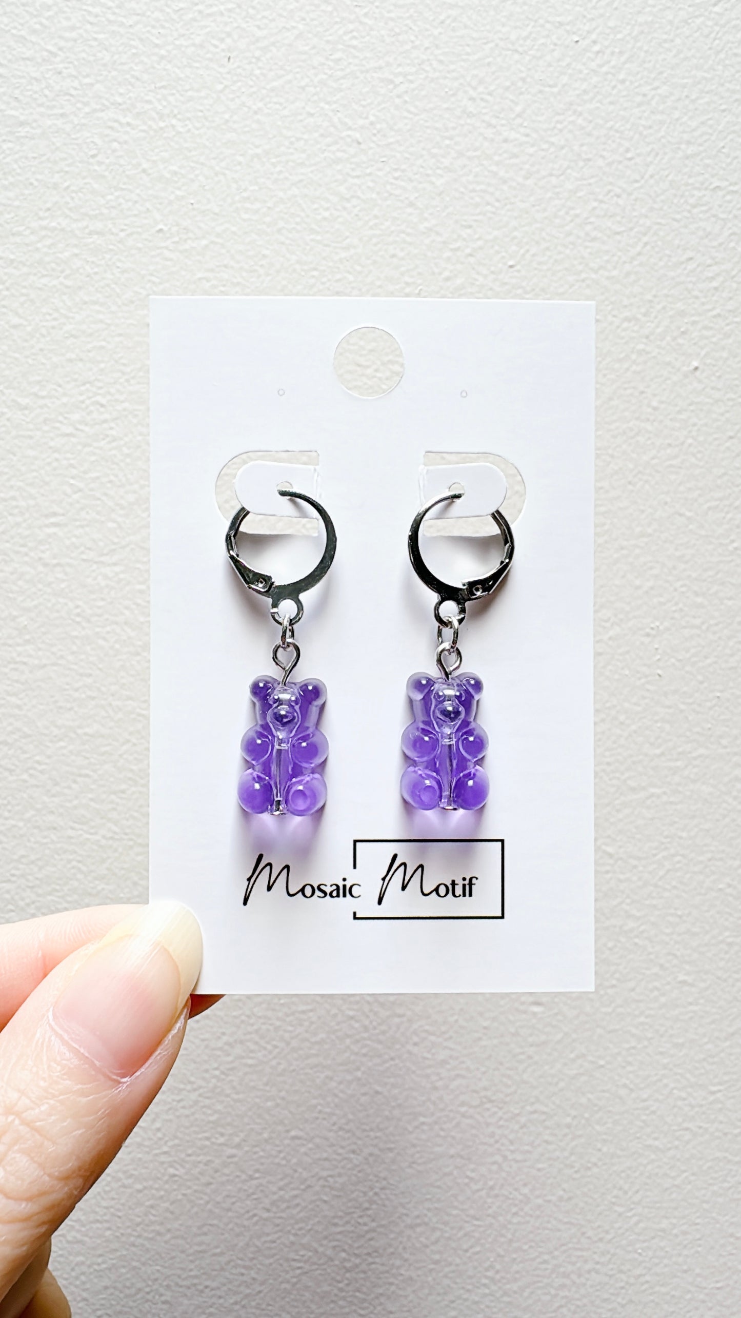 Gummy Bear dangle earrings (multiple designs)