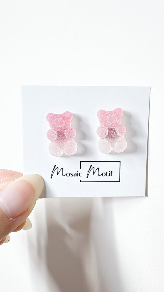 Gummy Bear stud earrings (multiple designs)