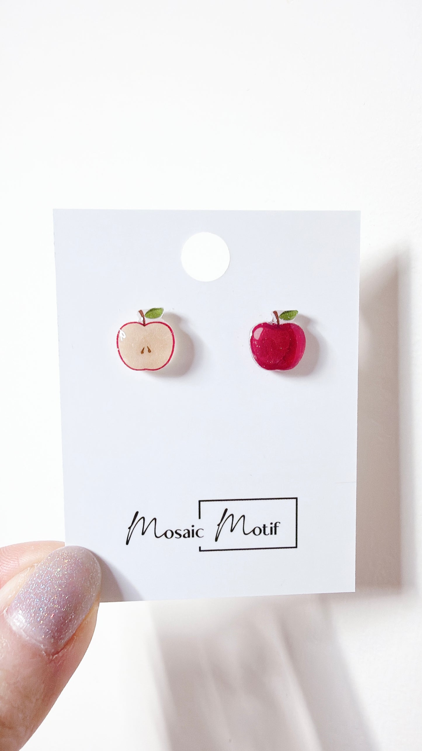 Fruit stud earrings (multiple styles)