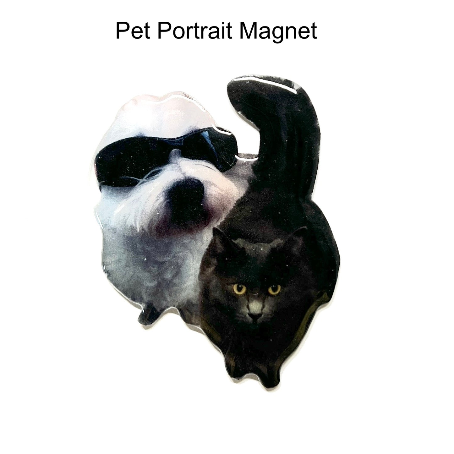 (🐾) Custom Pet Portrait - Small Magnet