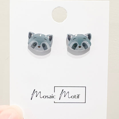 Animals stud earrings (30+ styles)