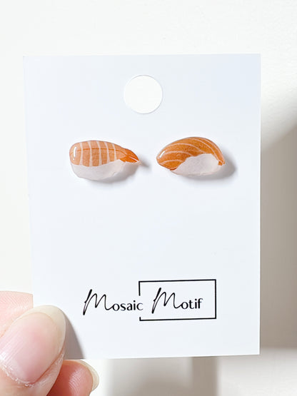 Sushi earrings stud earrings