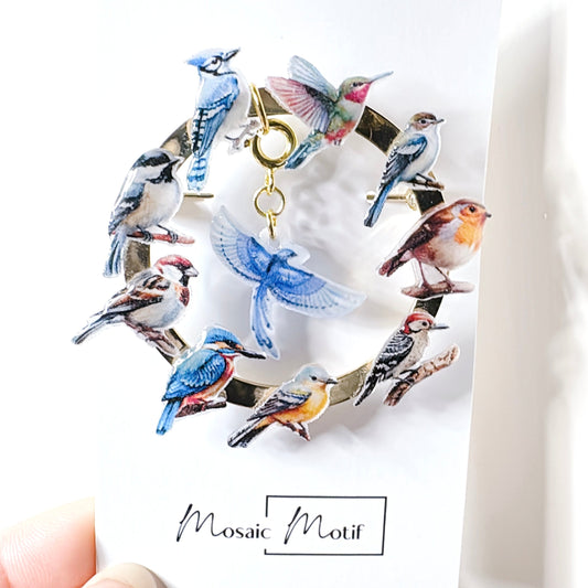 Bird Brooch (two styles)