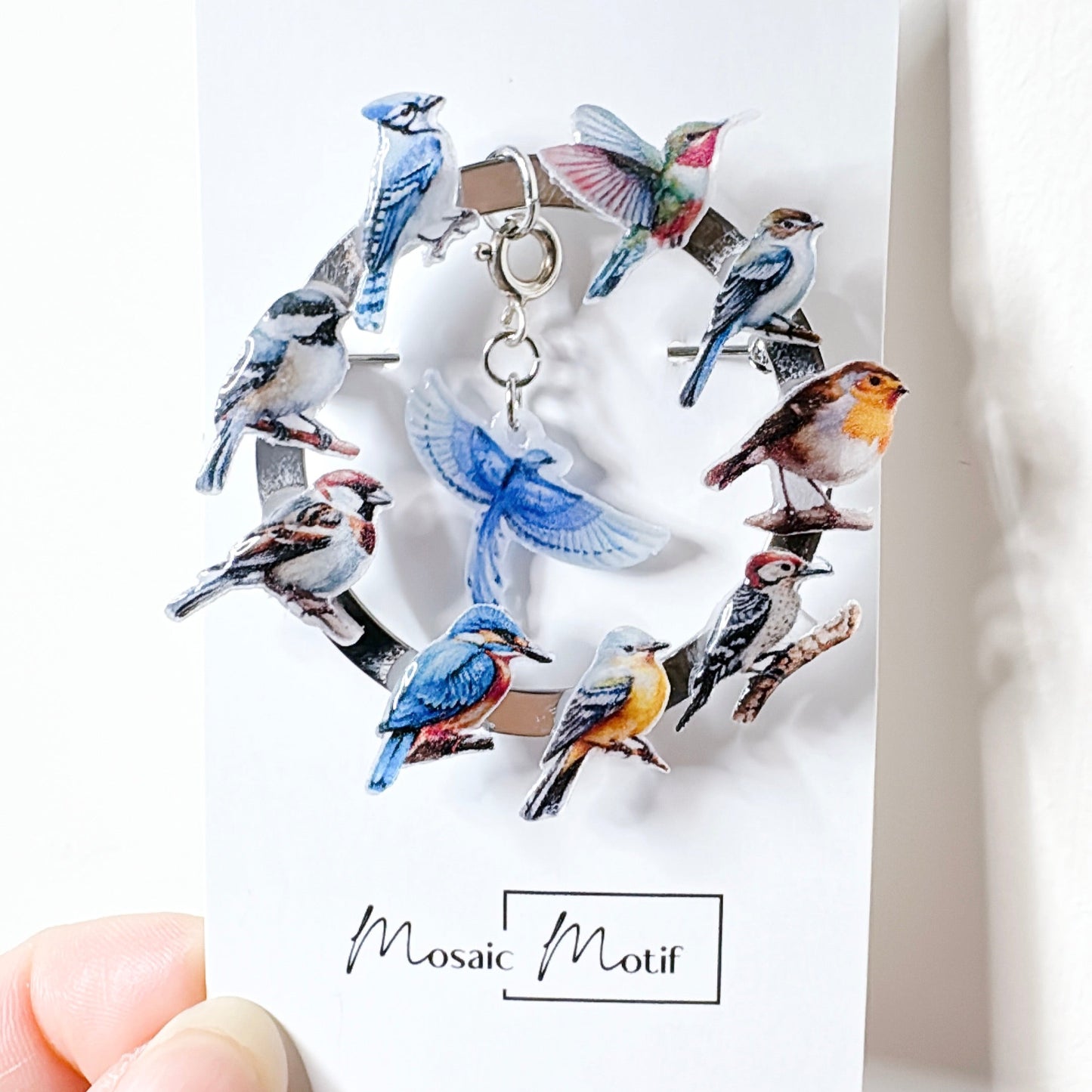 Bird Brooch (two styles)