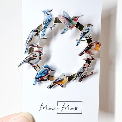 Bird Brooch (2in1 style)
