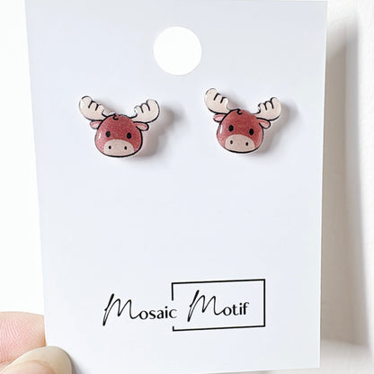 Animals stud earrings (30+ styles)
