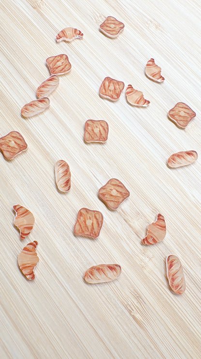 Pastry stud earrings