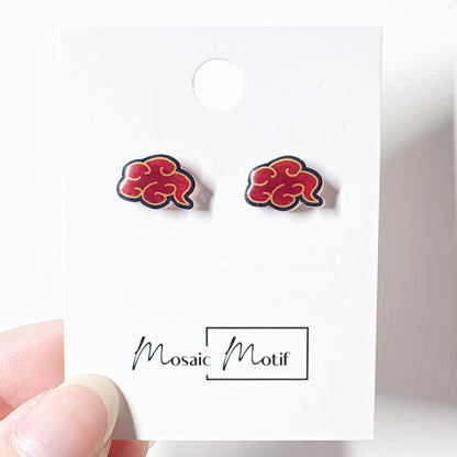 CNY - Cloud stud earrings