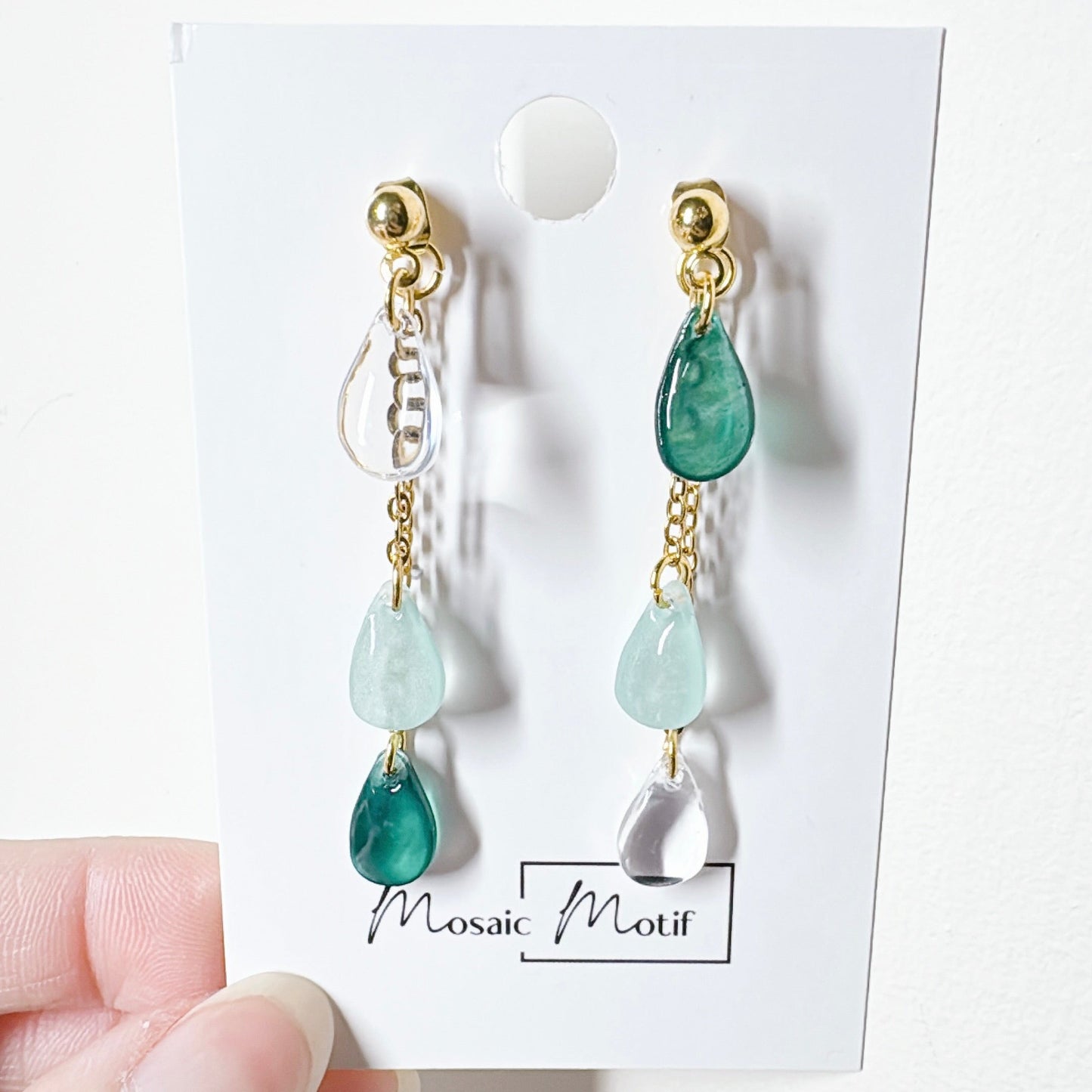 Waterdrop 2in1 dangle (multiple colour)
