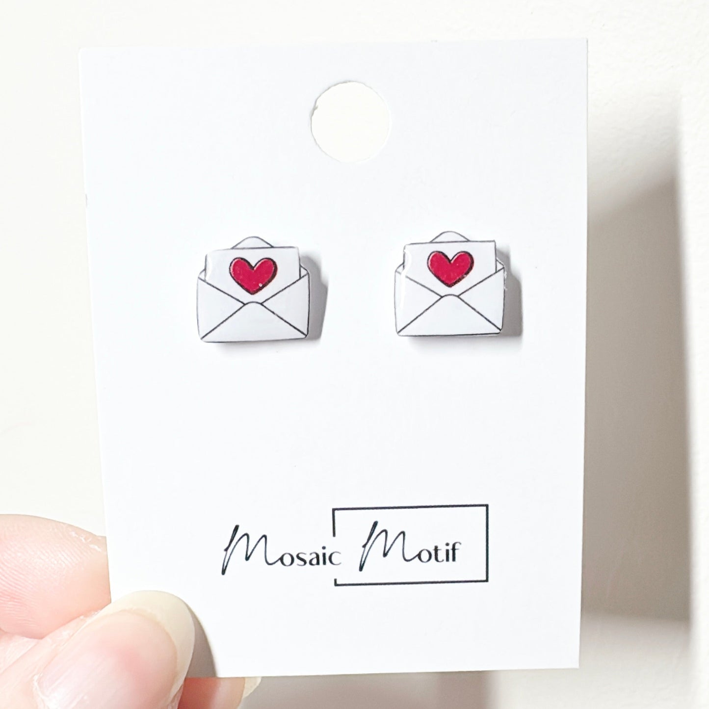 Valentine - Lovemail stud earrings