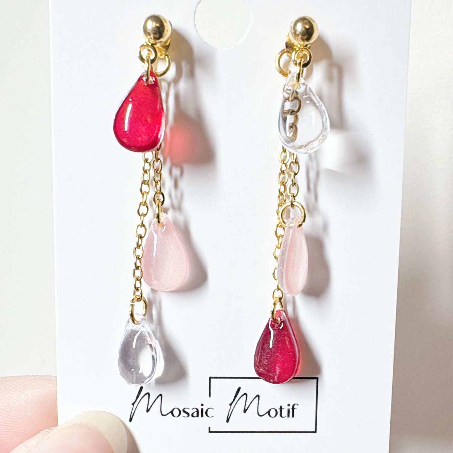 Waterdrop 2in1 dangle (multiple colour)
