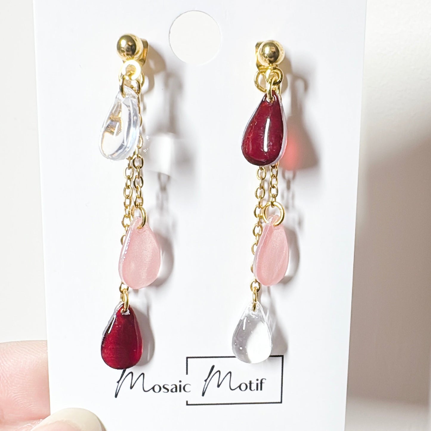 Waterdrop 2in1 dangle (multiple colour)