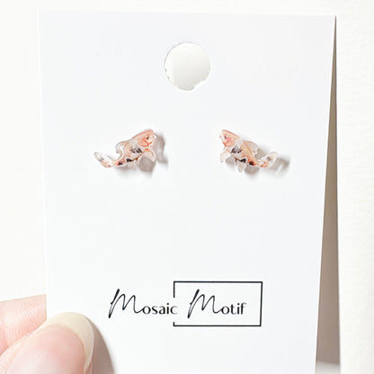 CNY - Koi earrings stud earrings
