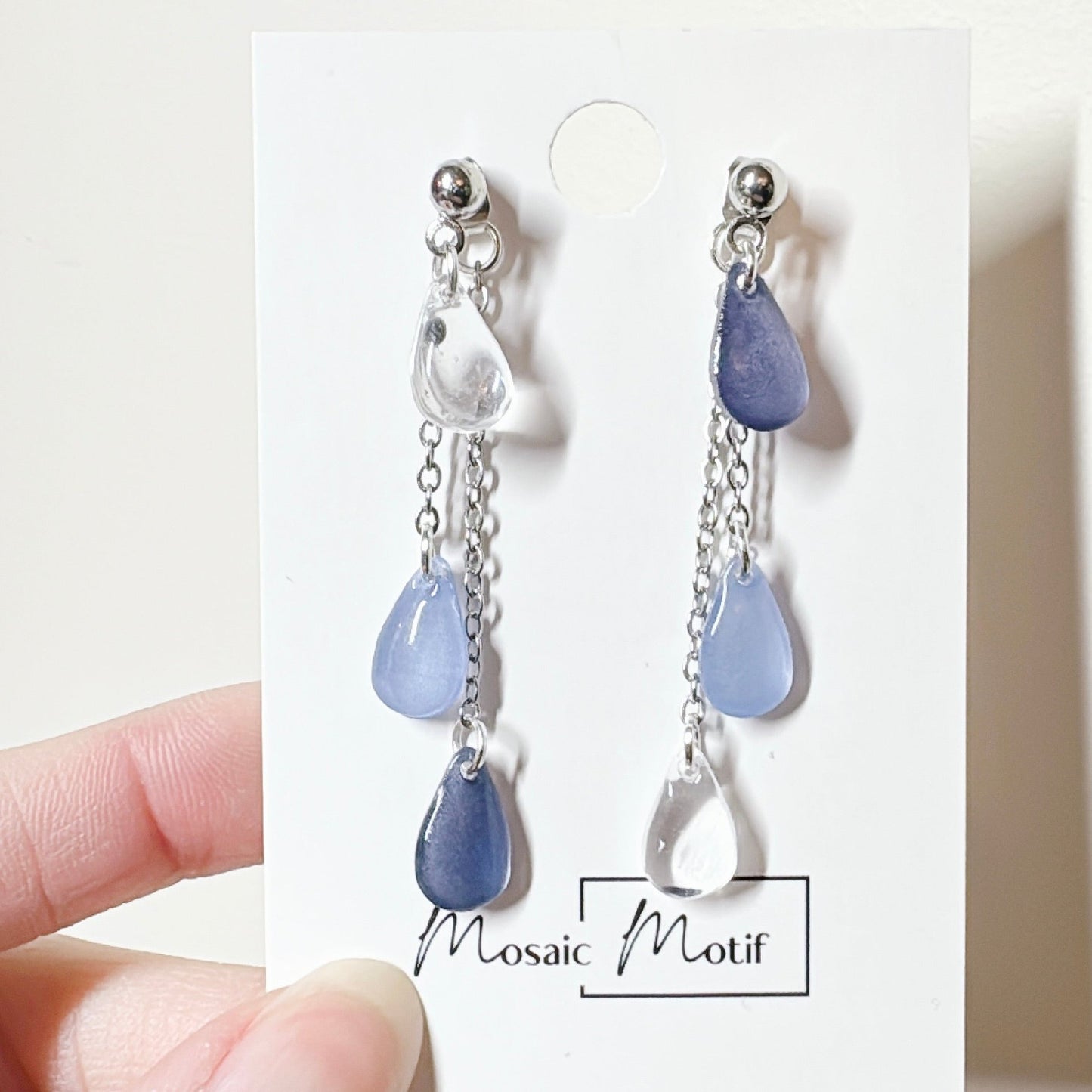 Waterdrop 2in1 dangle (multiple colour)