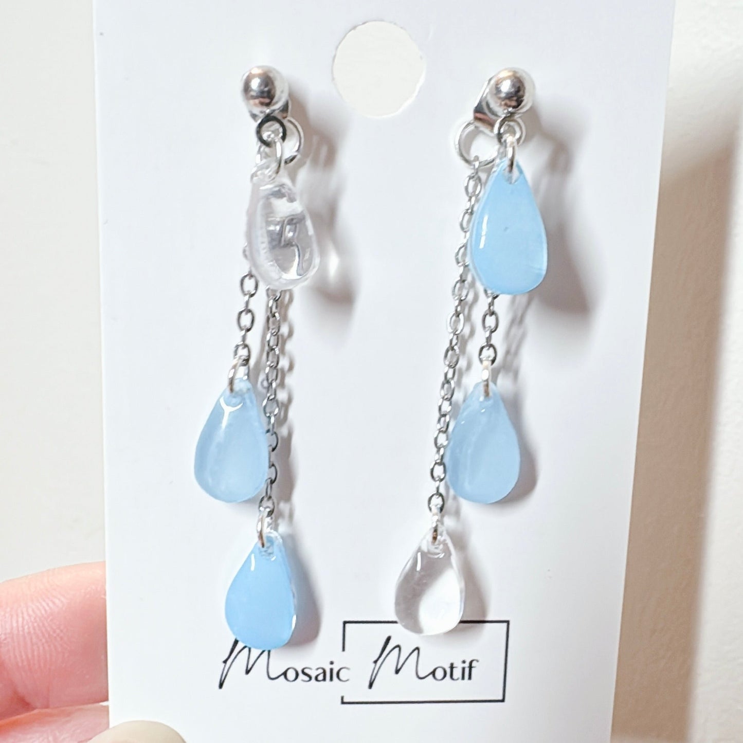 Waterdrop 2in1 dangle (multiple colour)