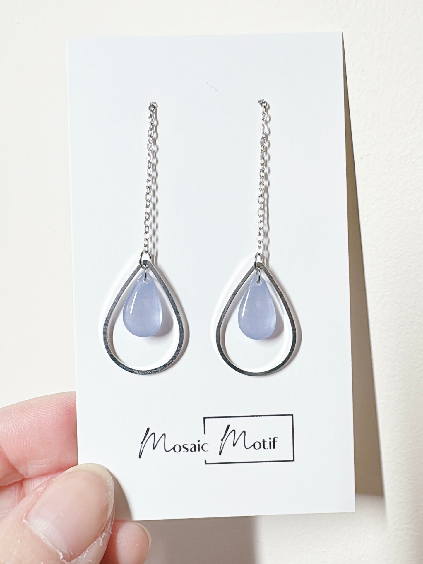 Waterdrop thread dangle (multiple colours)