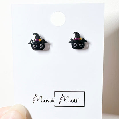 Halloween stud earrings (multiple styles)