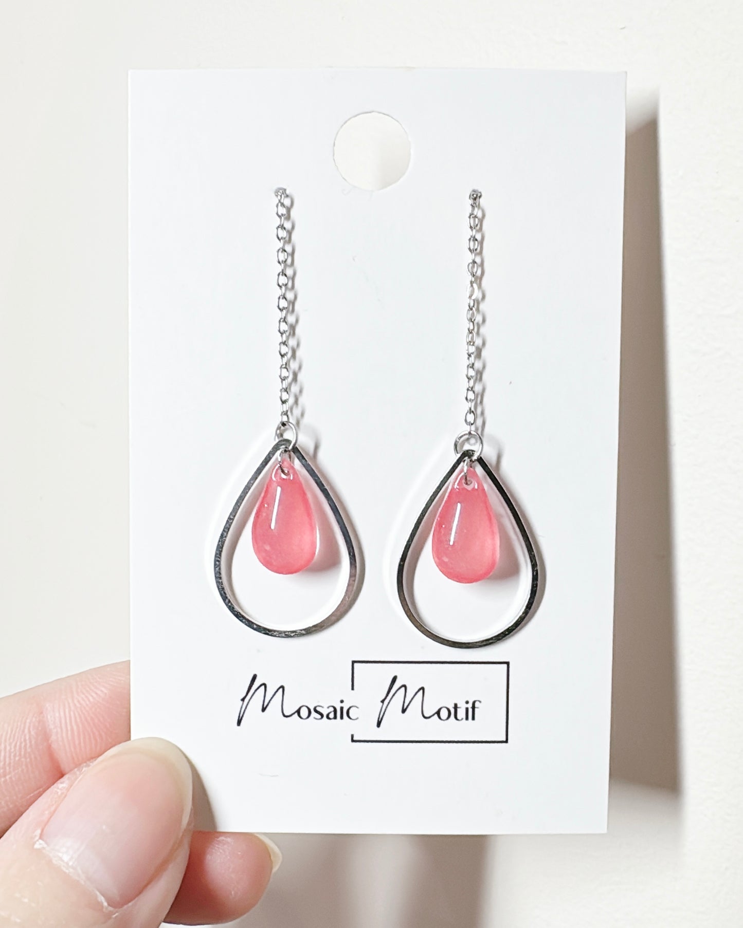 Waterdrop thread dangle (multiple colours)