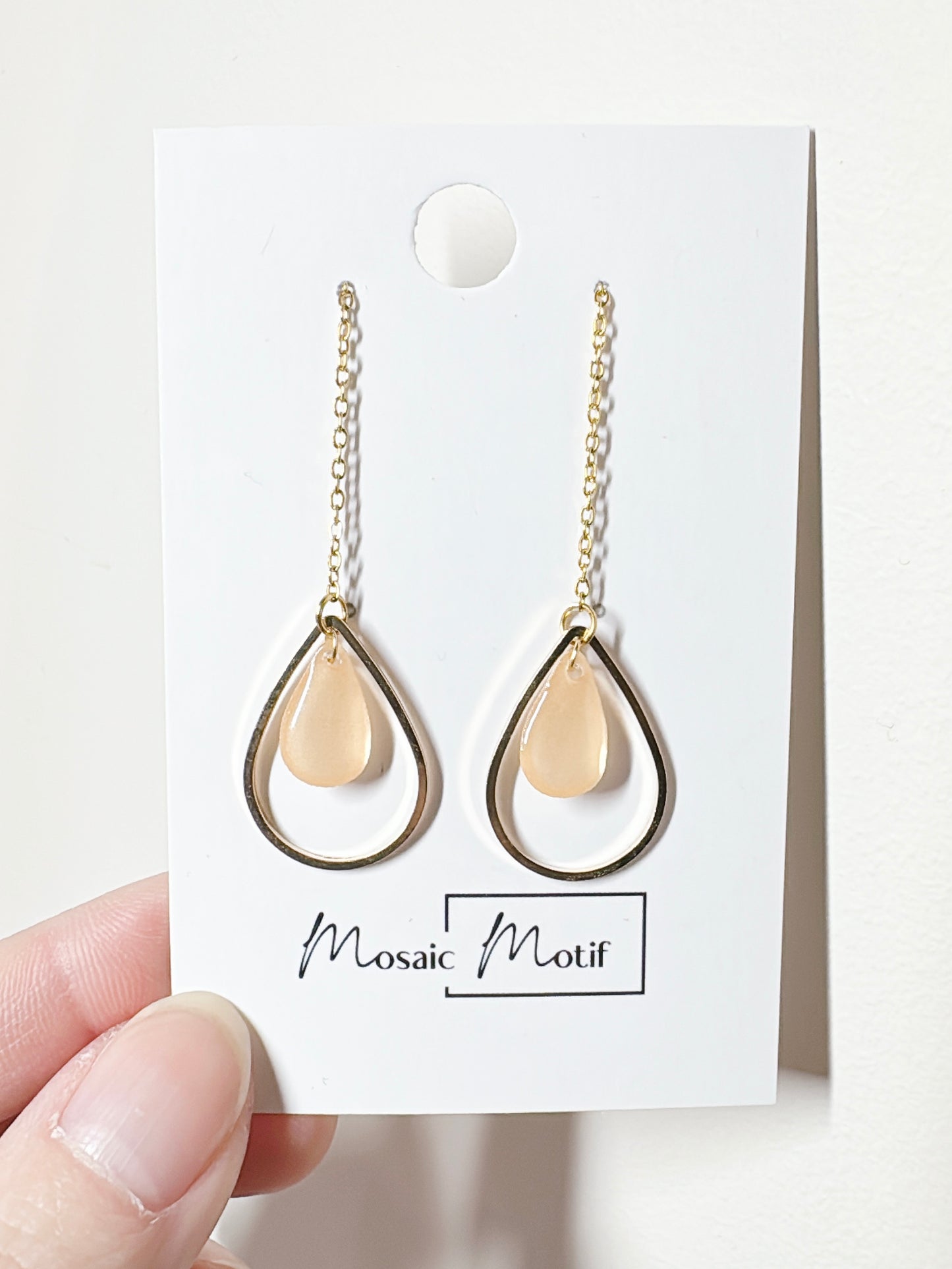 Waterdrop thread dangle (multiple colours)