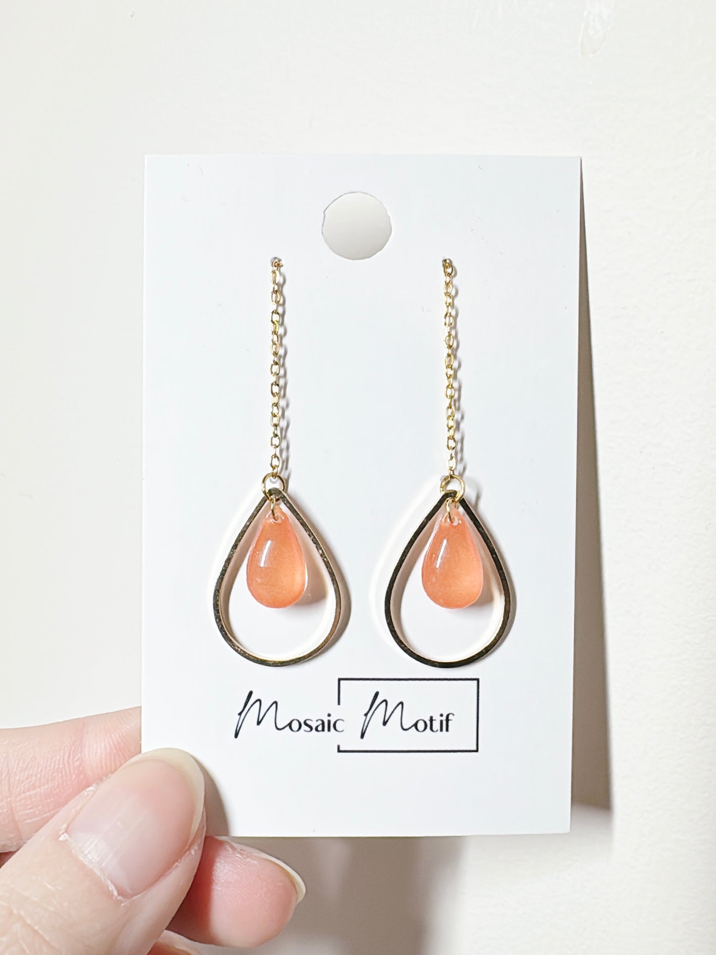 Waterdrop thread dangle (multiple colours)