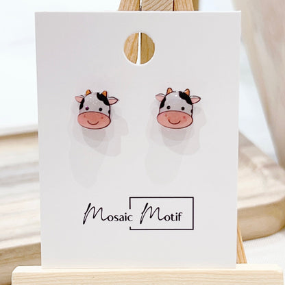 Kiwi Animal stud earrings (Multiple styles)