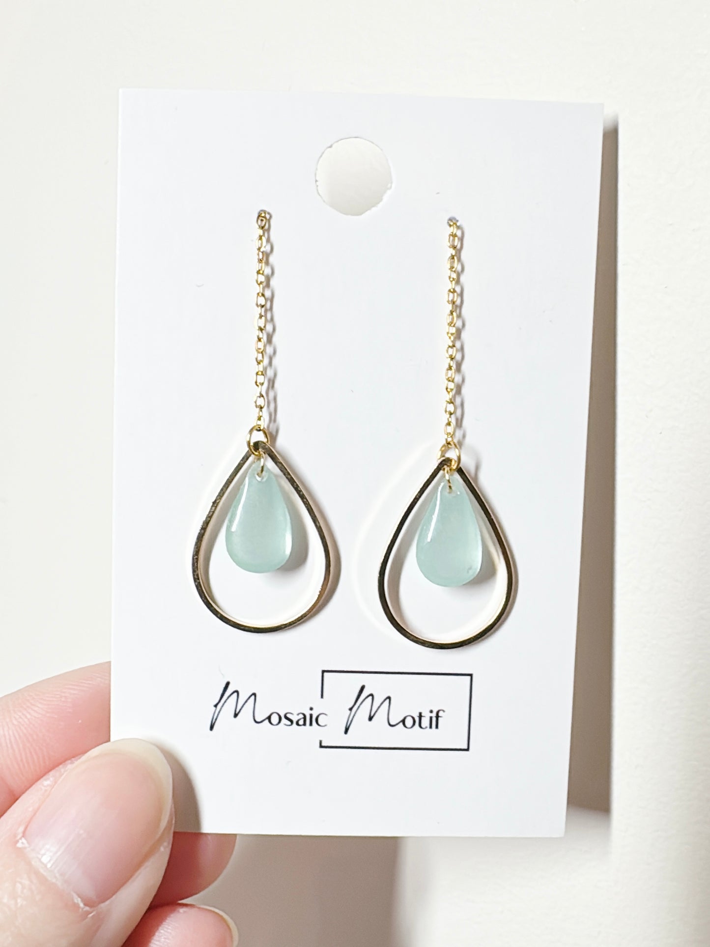 Waterdrop thread dangle (multiple colours)