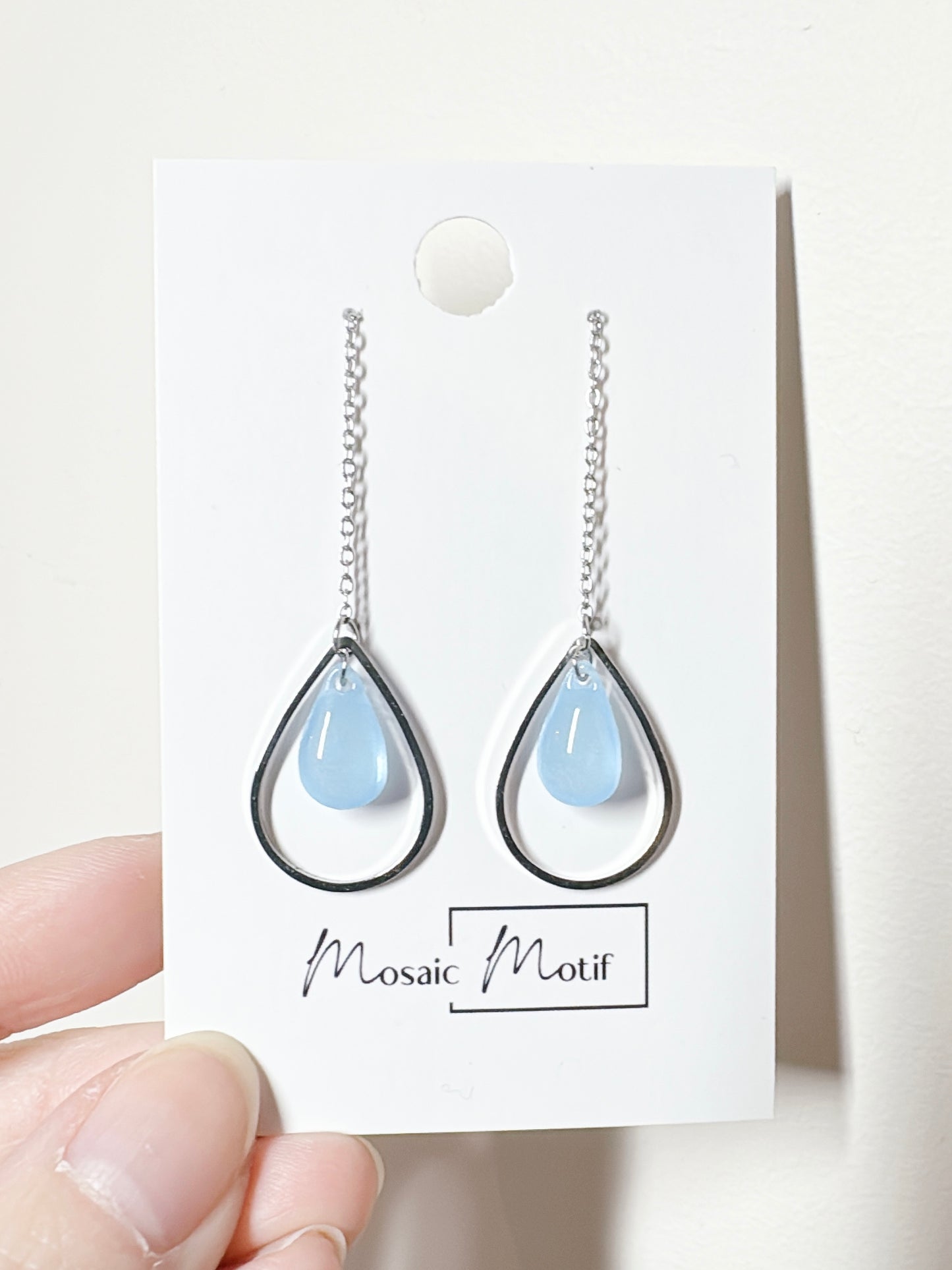 Waterdrop thread dangle (multiple colours)