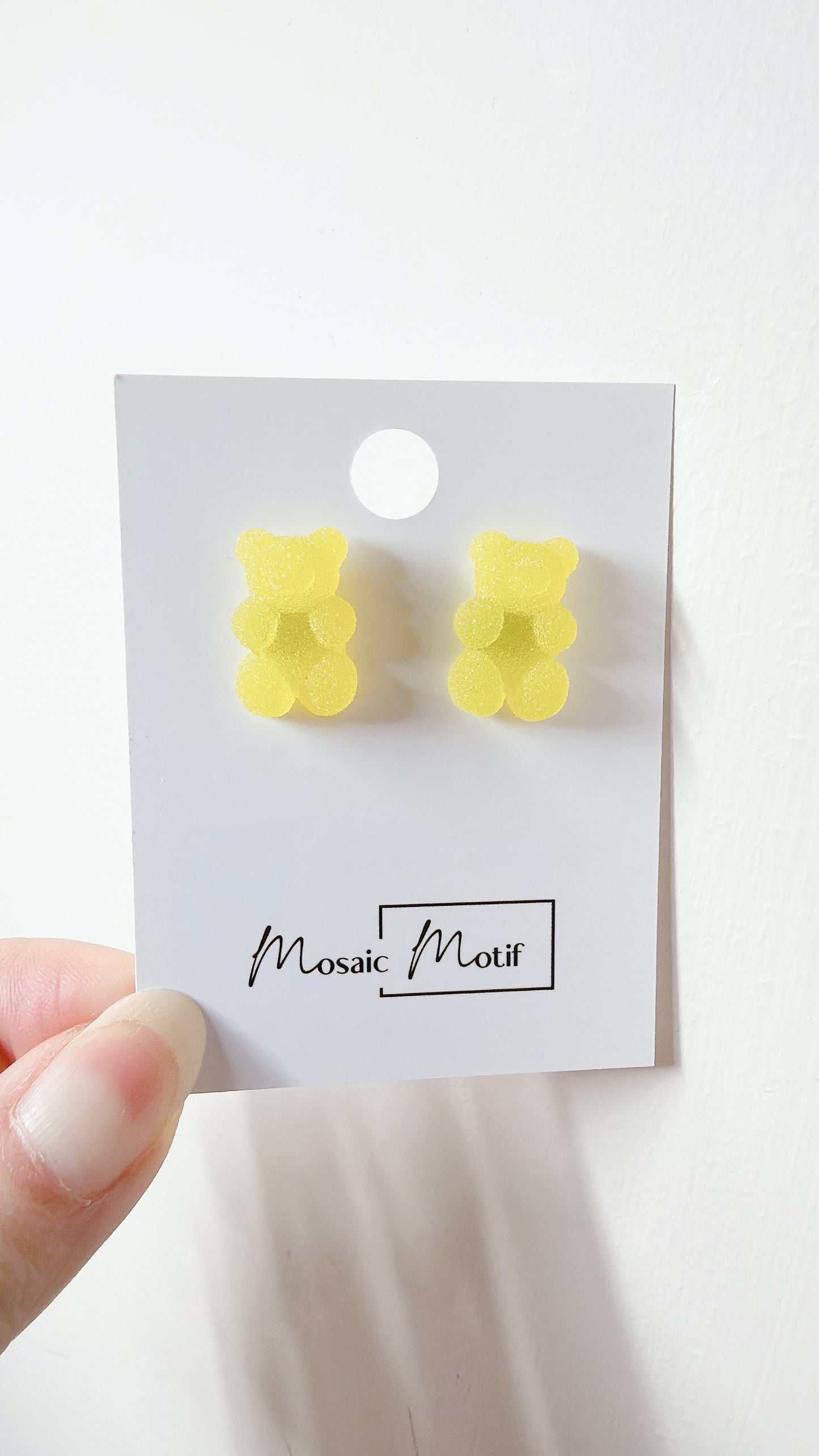 Gummy Bear stud earrings (multiple designs)