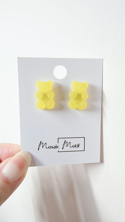 Gummy Bear stud earrings (multiple designs)