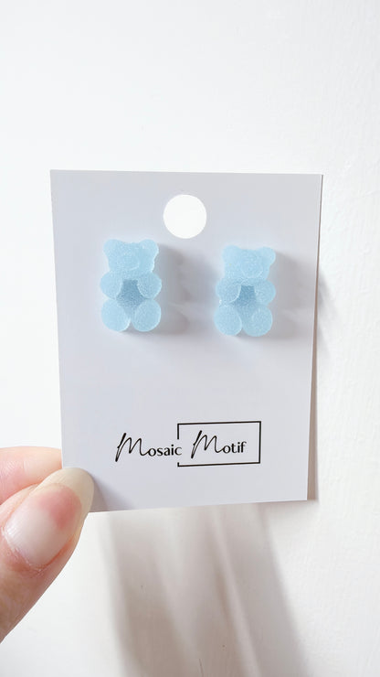 Gummy Bear stud earrings (multiple designs)