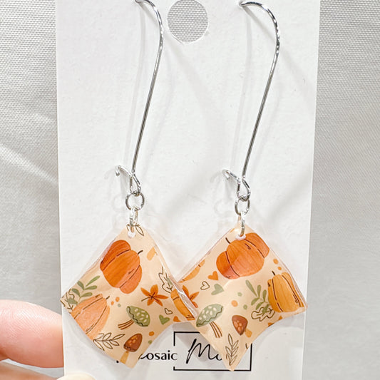 Handkerchief mini dangle (Autumn vibe)