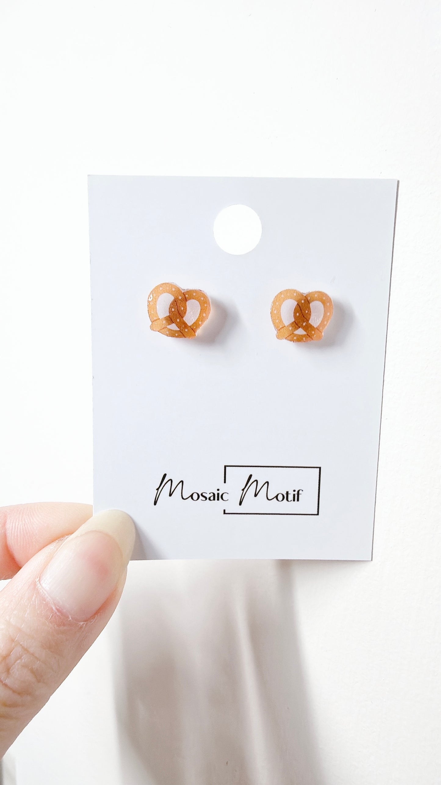Fast Food stud earrings