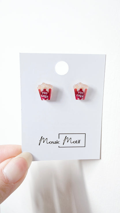 Fast Food stud earrings