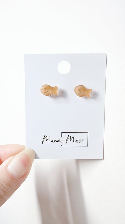 Fast Food stud earrings