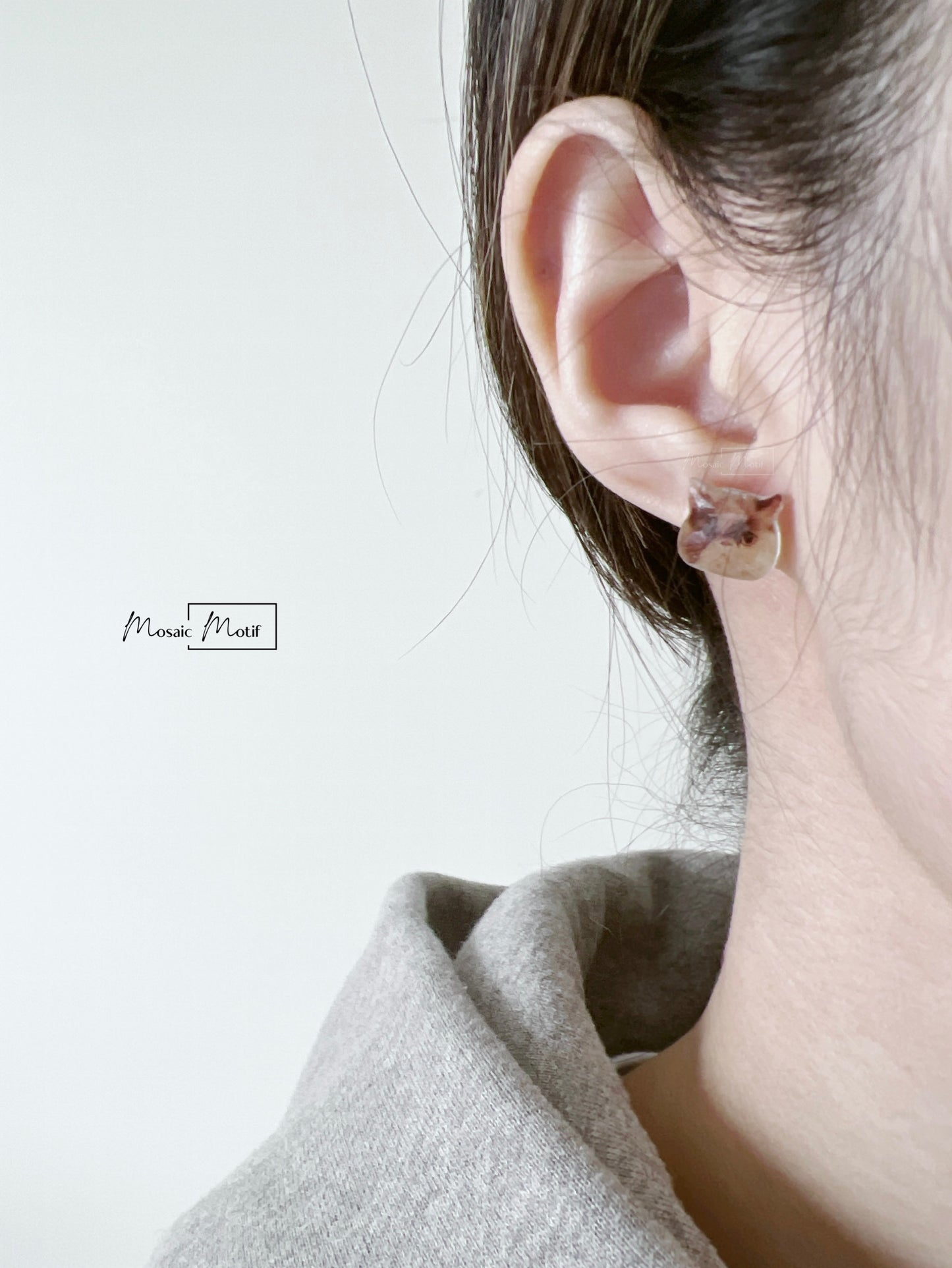 (🐾) Custom Pet Portrait - Earrings