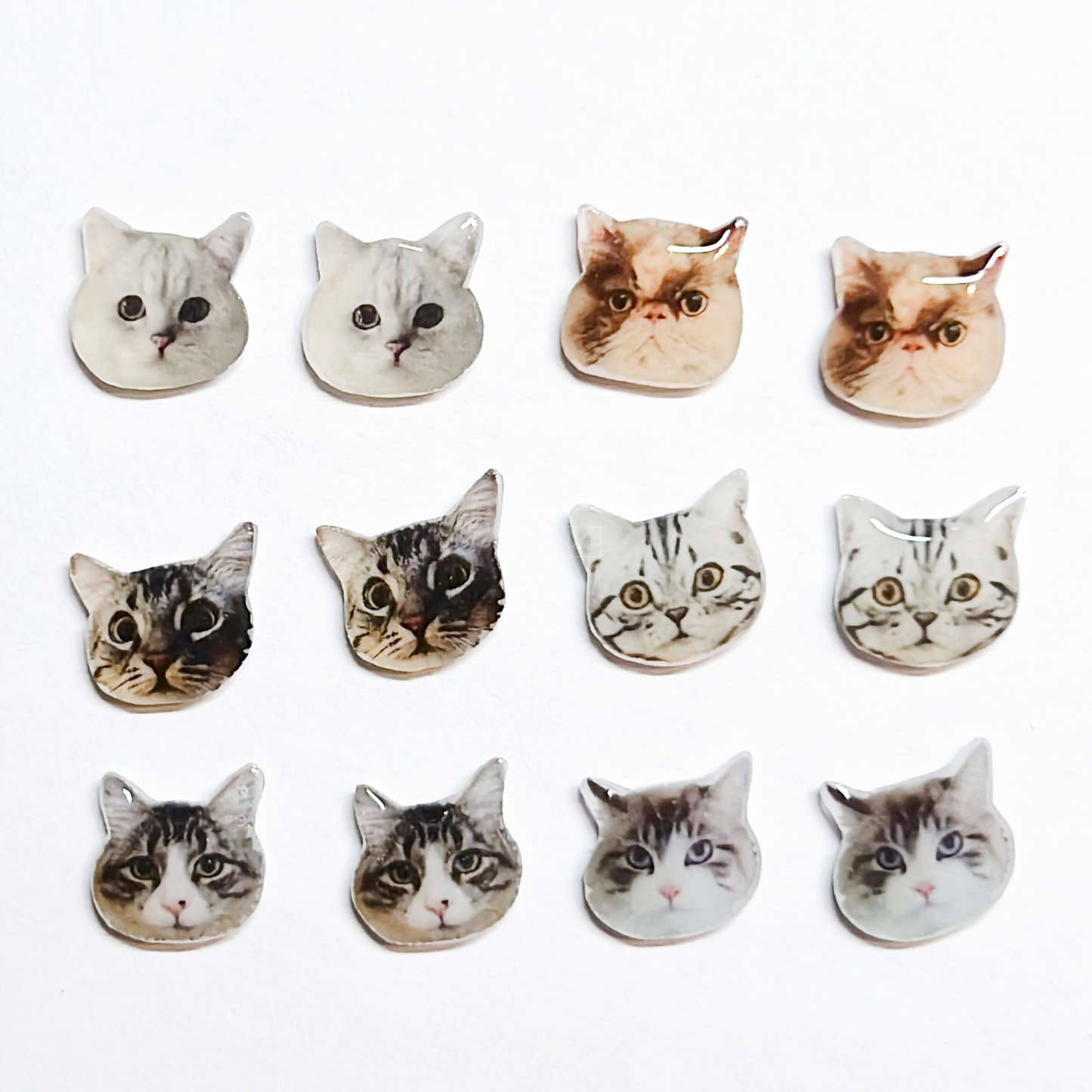 (🐾) Custom Pet Portrait - Earrings