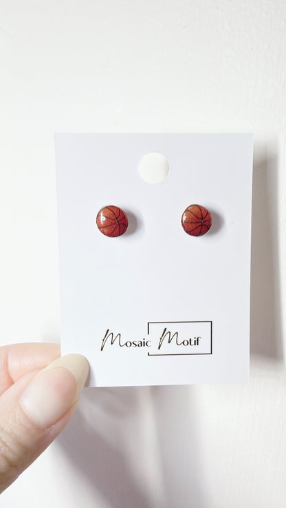 Sport stud earrings (multiple sport)