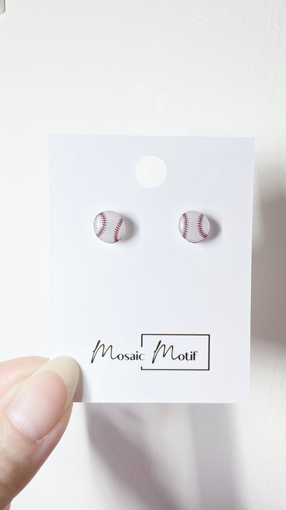 Sport stud earrings (multiple sport)