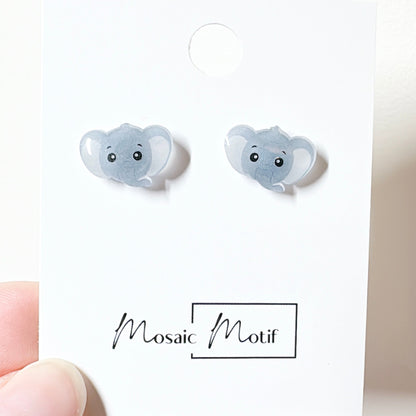 Animals stud earrings (30+ styles)