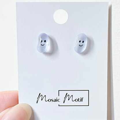 Jelly Bean earrings stud