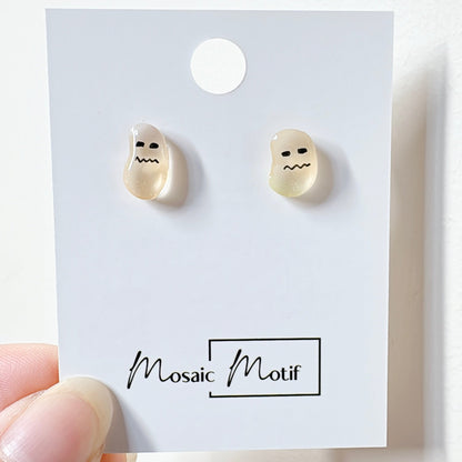 Jelly Bean earrings stud