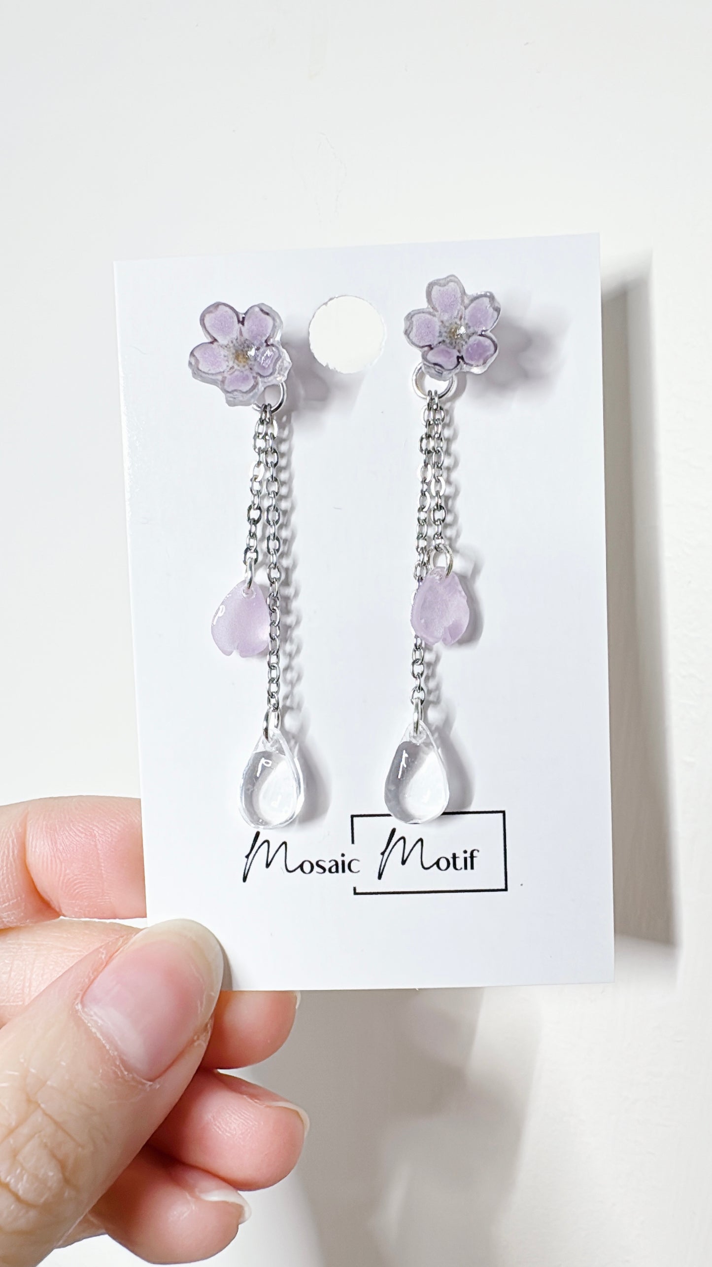 *Cherry Blossom 2in1 dangle (multiple colours)