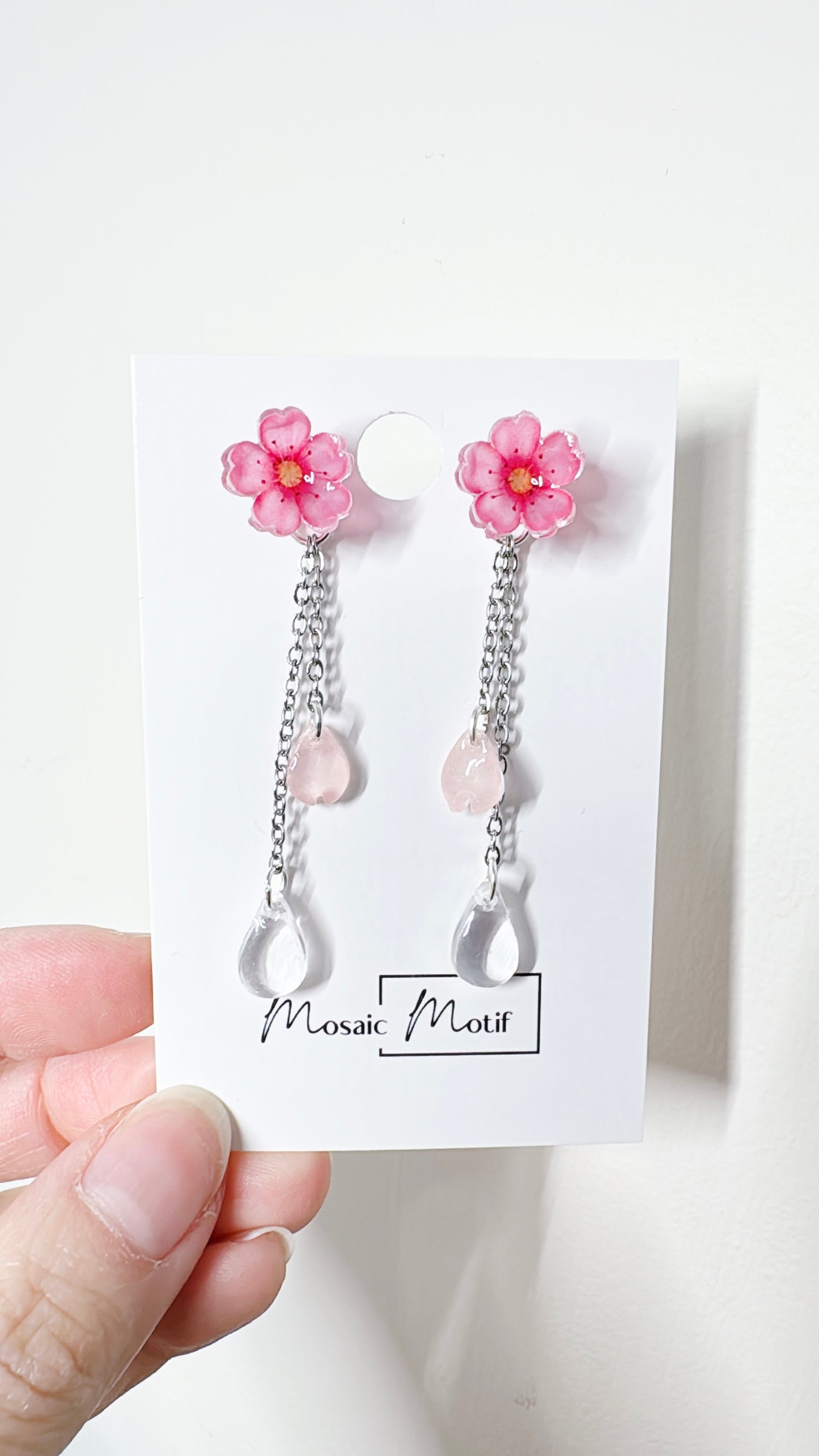 Cherry Blossom 2in1 dangle (multiple colours)
