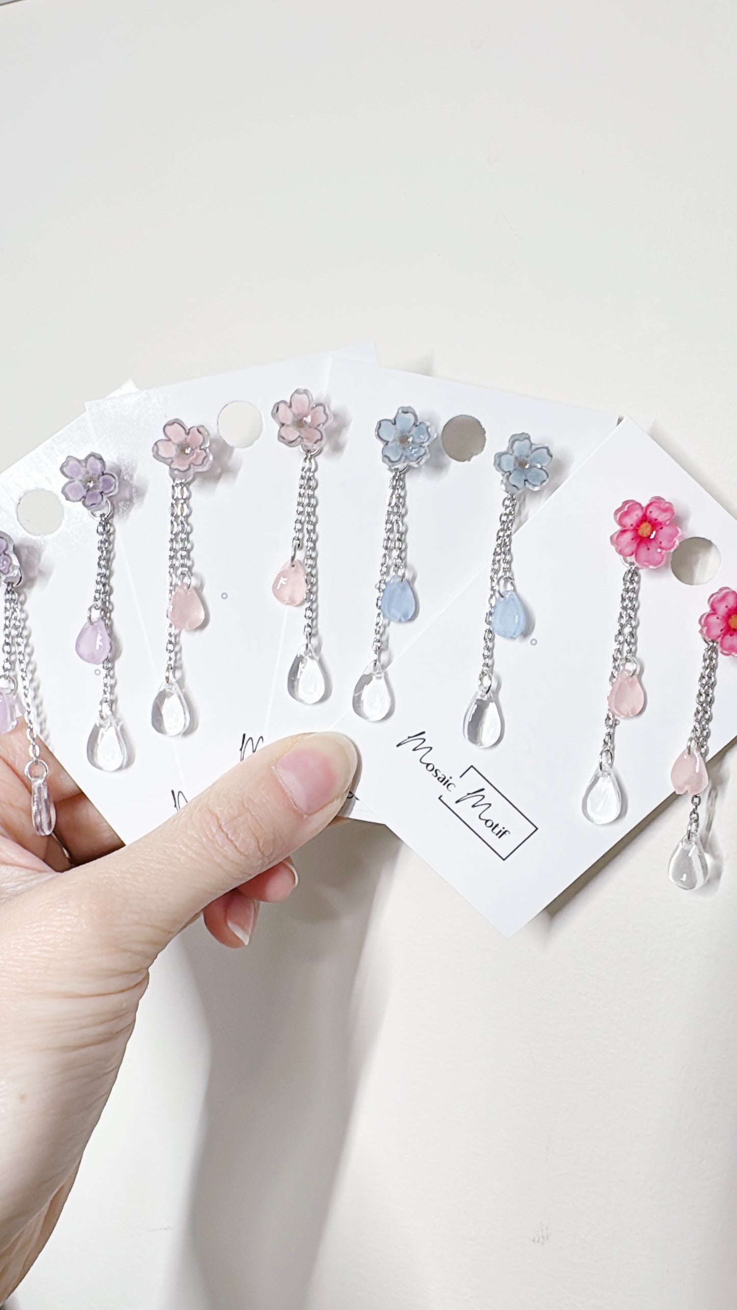 *Cherry Blossom 2in1 dangle (multiple colours)